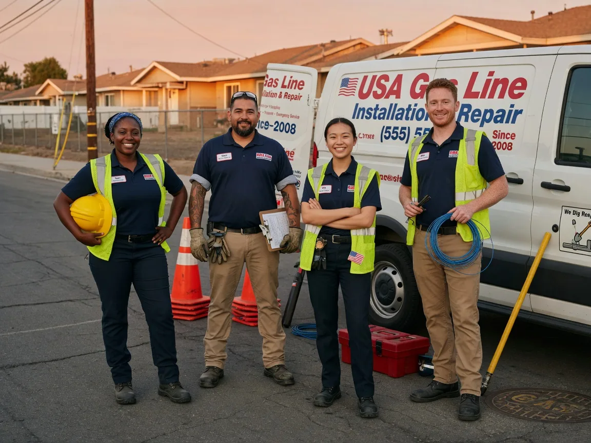 Gas Line Installation company in Blue River, OR